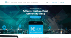 Desktop Screenshot of pexcard.com
